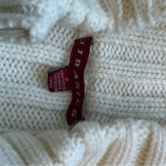 Suede / Cotton Sweater Jacket - Picture 4 of 4